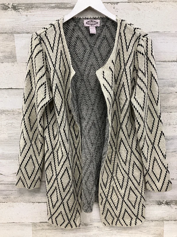 Cardigan By Oliver Perry In Cream, Size: L