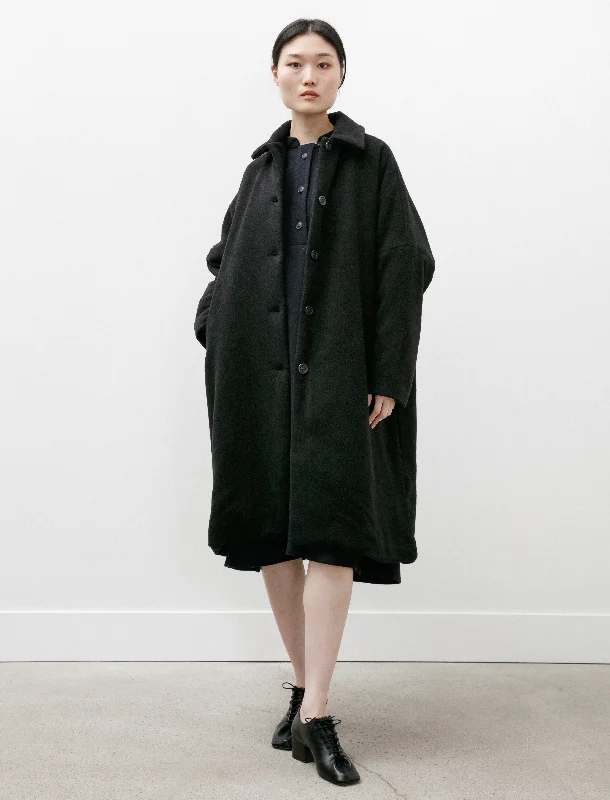 Big Blobby Coat Kasper Cashmere Black