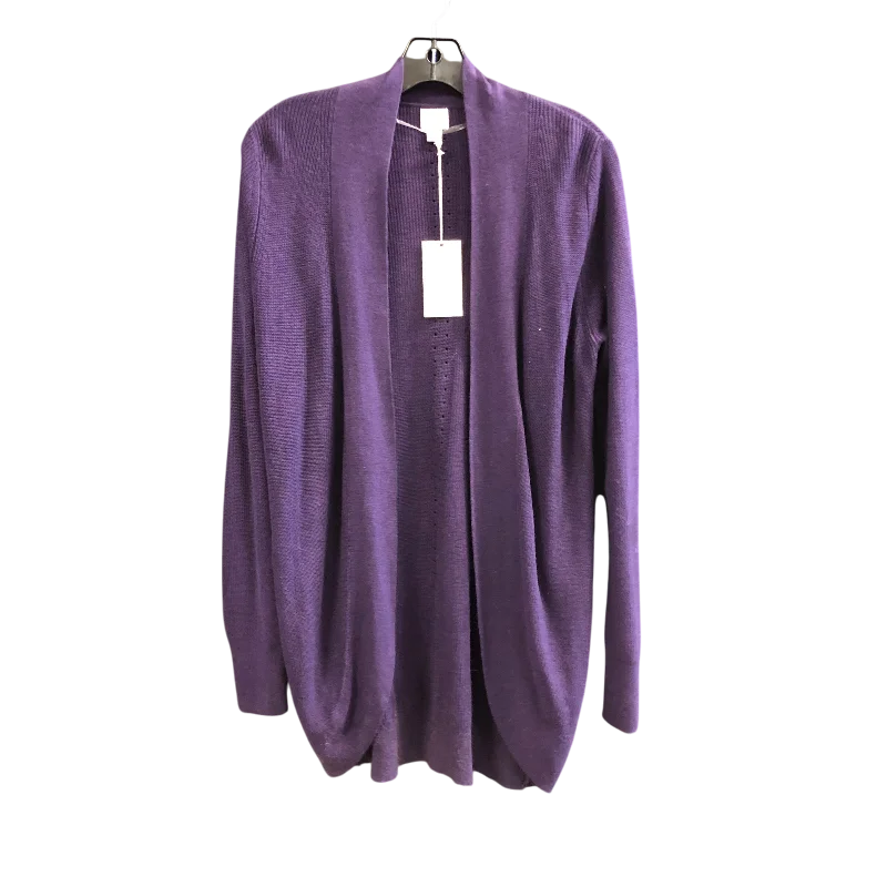 Cardigan By A New Day In Purple, Size: M