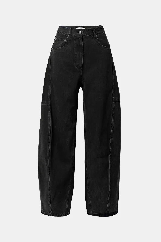 Sid Jean in Black Denim - Regular