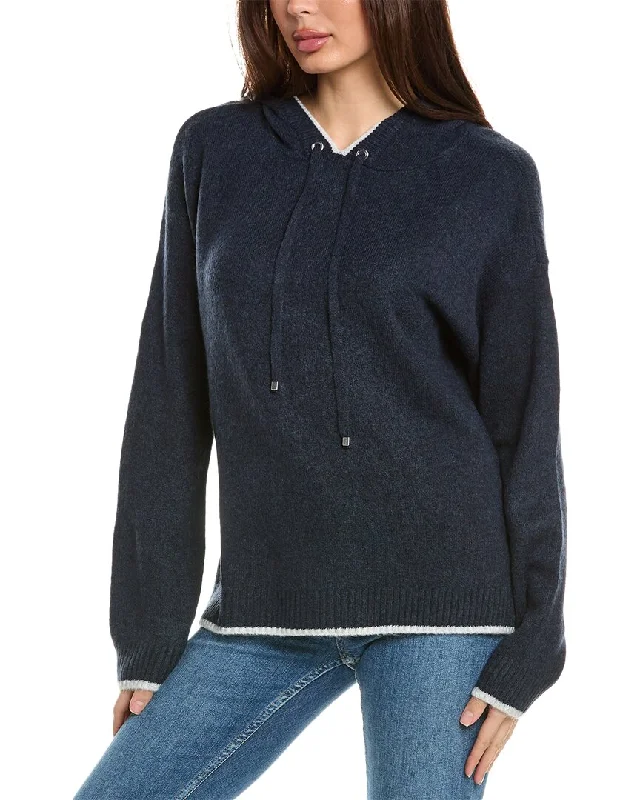 Vince Camuto Tipped Hoodie