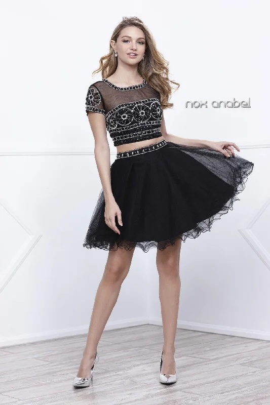 Nox Anabel 6229 Short Two-Piece Homecoming Dress