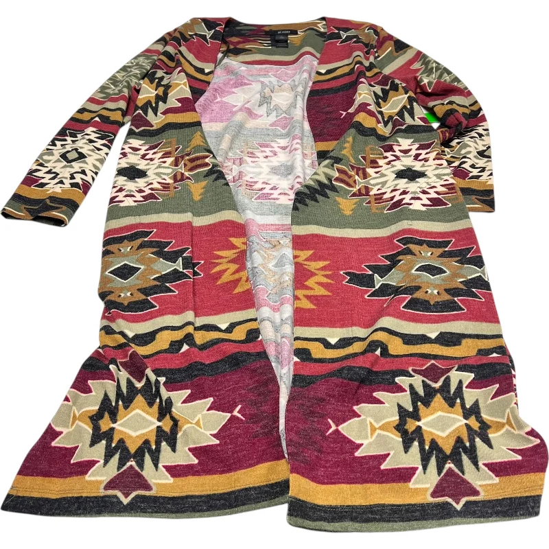 Cardigan By Ali Miles In Multi-colored, Size: L