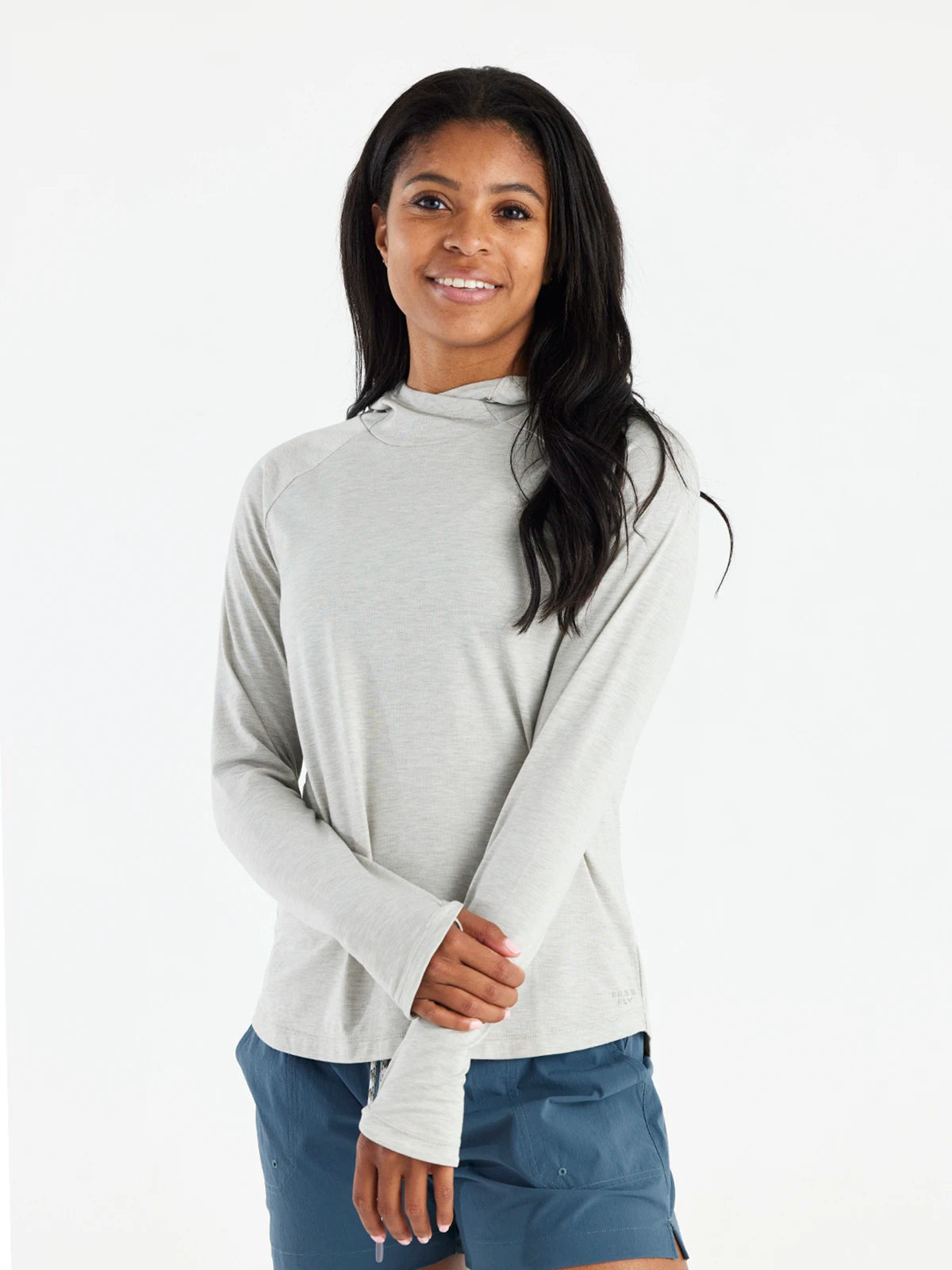 Women's Elevate Hoodie - Heather Sandstone