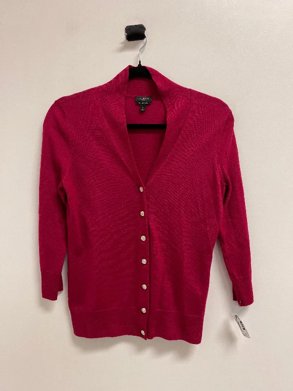 Cardigan By Talbots In Red, Size: Sp