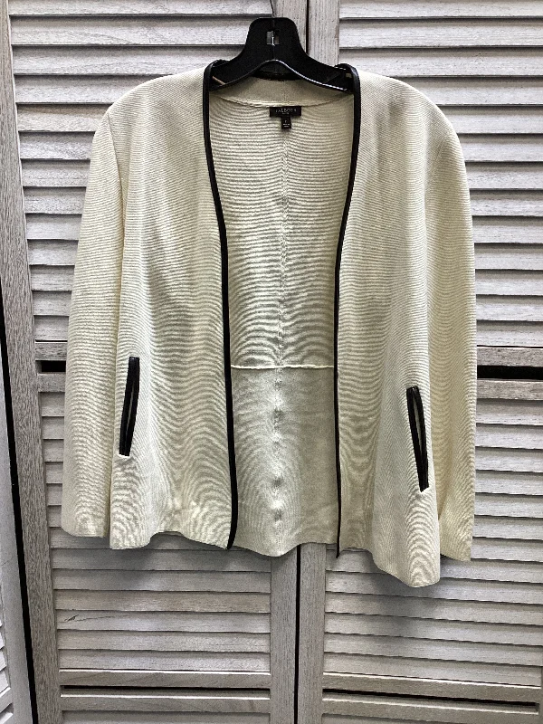 Cardigan By Talbots In White, Size: S