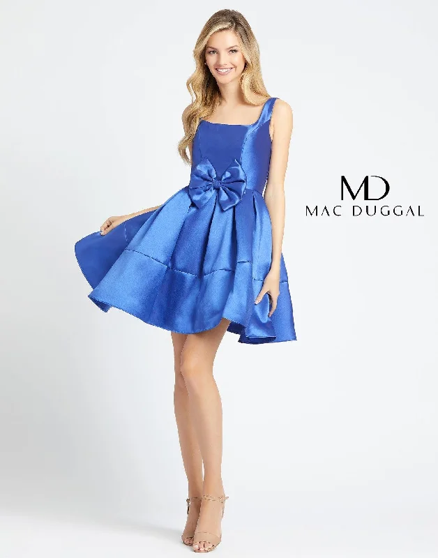 Mac Duggal 66571 Short Cocktail Sleeveless Dress