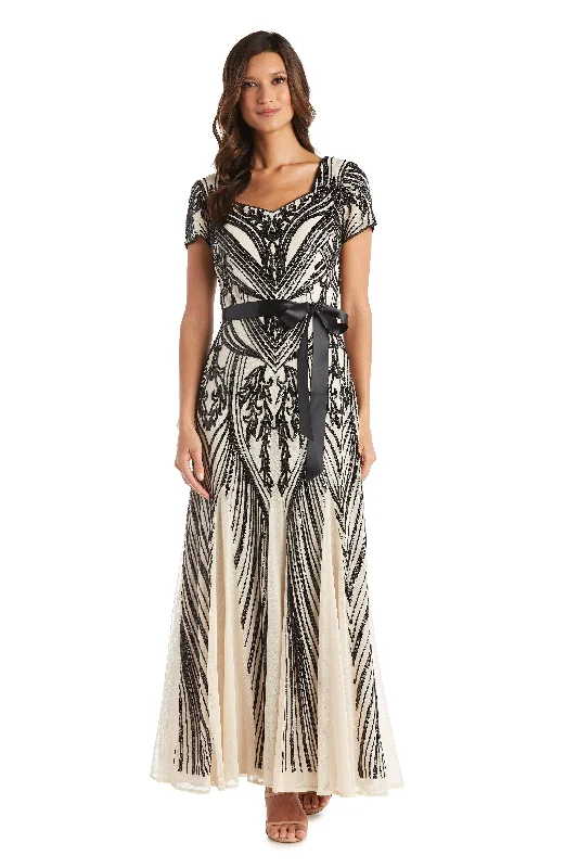 R&M Richards 7385 Long Mother Of The Bride Dress