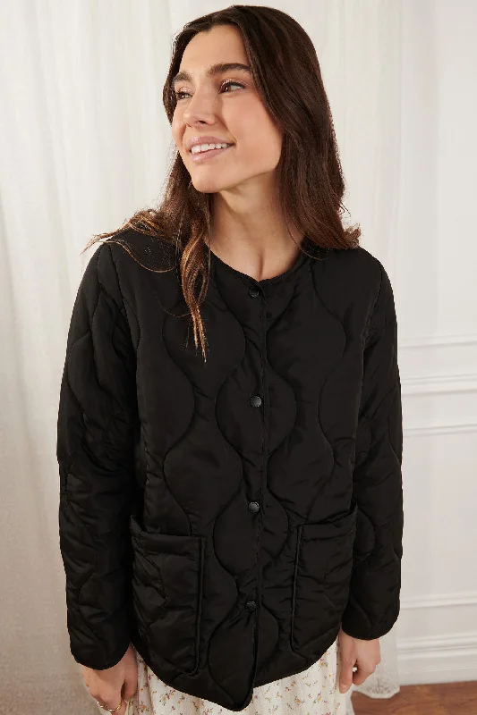 Manteau surchemise matelassé - Femme