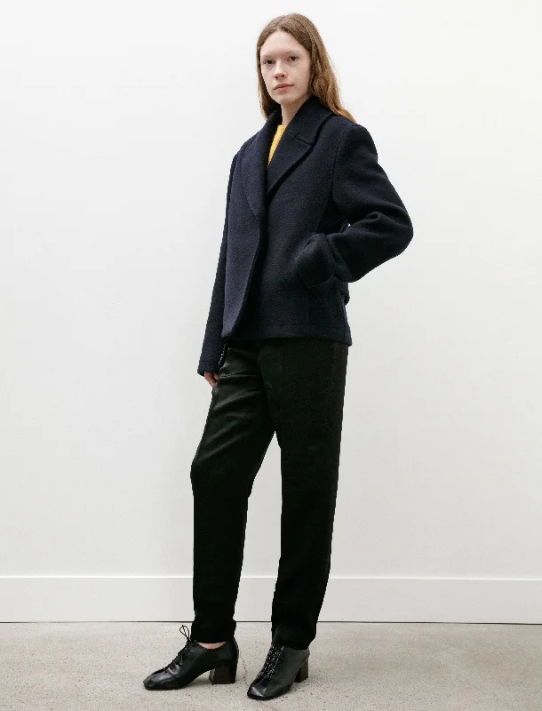 Cropped Peacoat Navy