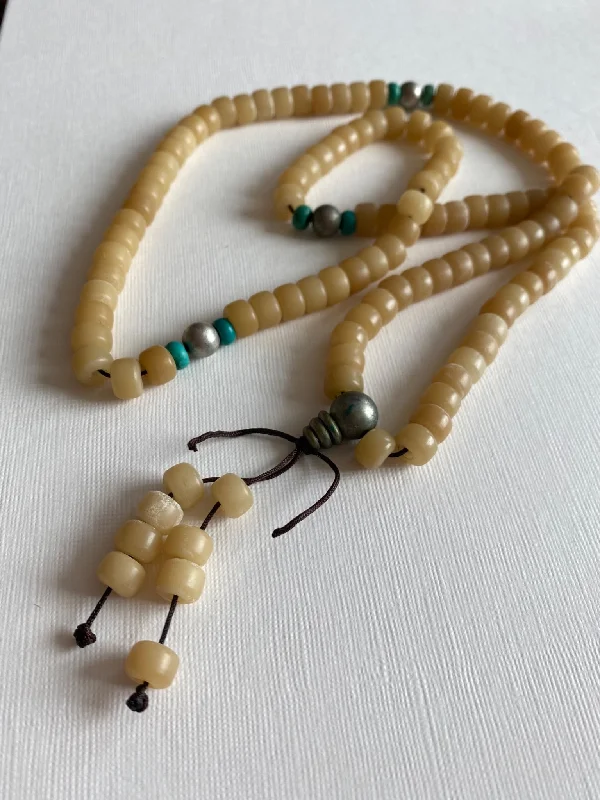 Buddha Bead Mala Necklace