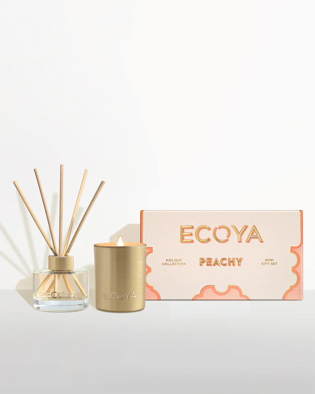 Ecoya Peachy Mini Gift Set - Holiday Collection