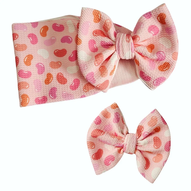 Pink Jelly Beans Children's Hair Accessories