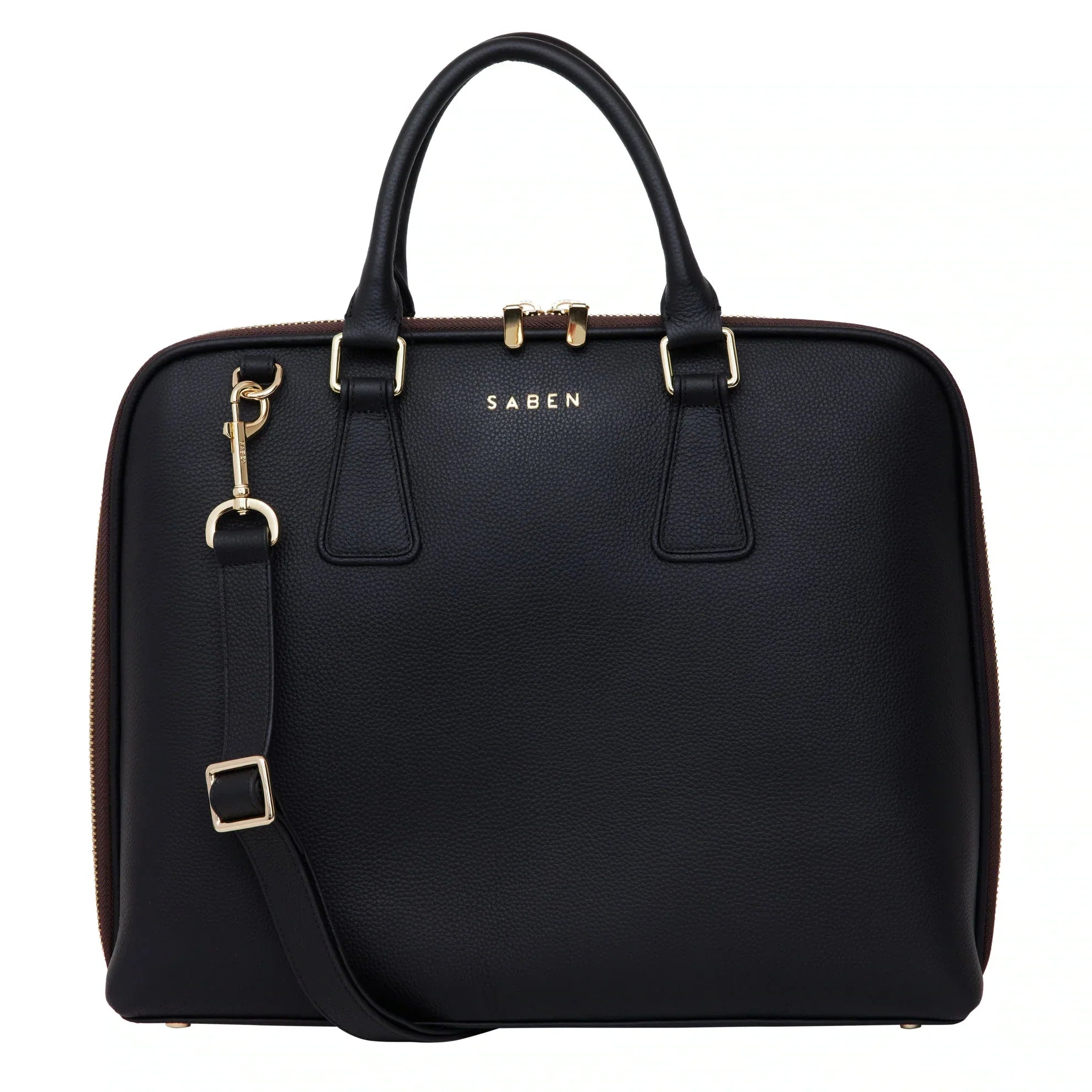 SABEN Parker Briefcase - Black PRE ORDER 10 DEC