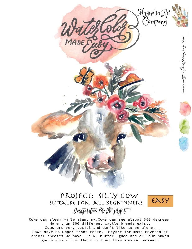 Silly Cow Watercolor Kit- Watercolor Made Easy