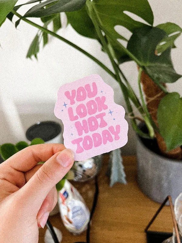 You Look Hot Today Sticker