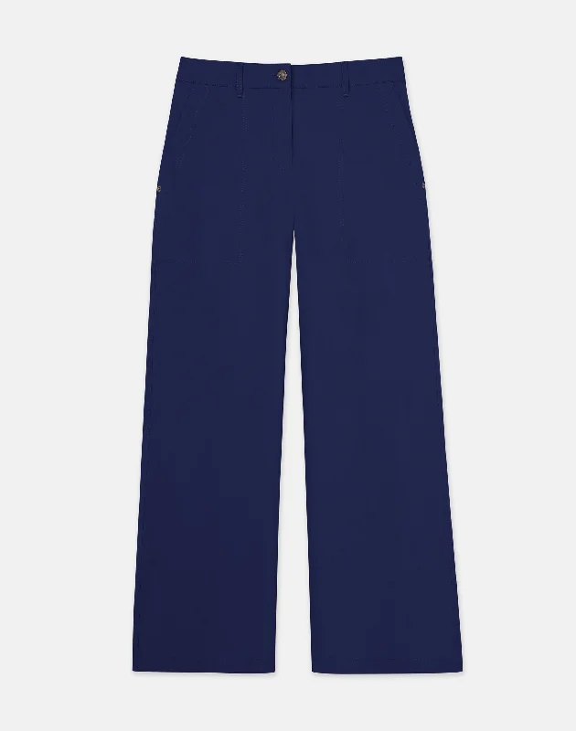 Bi-Stretch Pima Cotton Fulton Cropped Pant