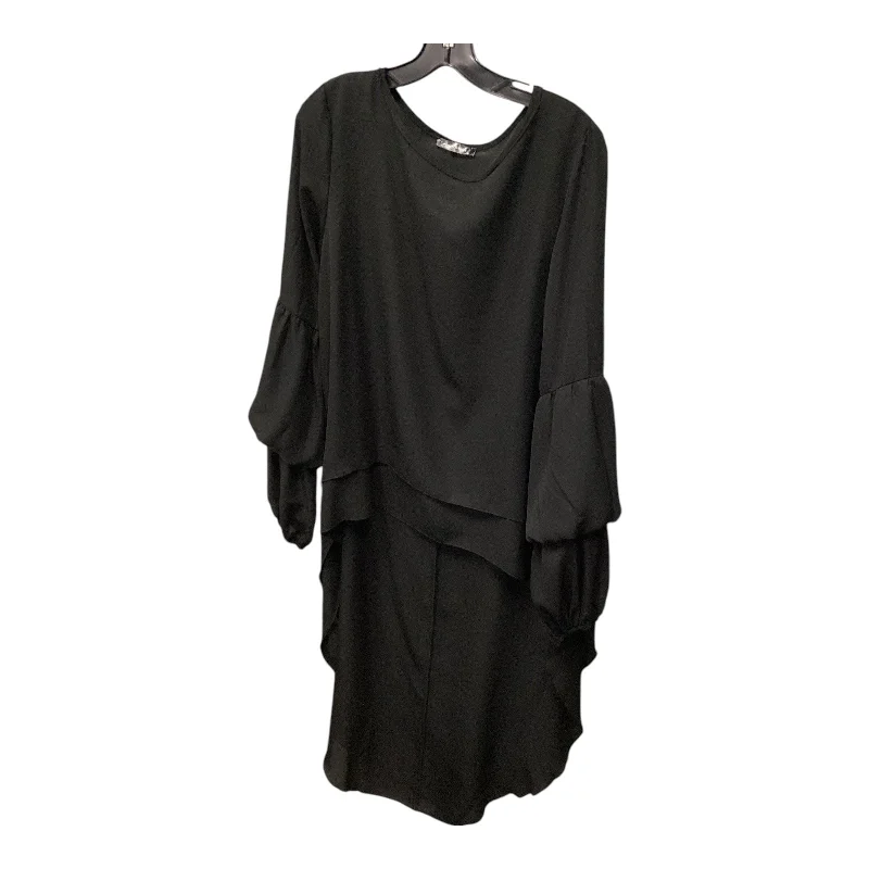 Top Long Sleeve By Clothes Mentor In Black, Size: M