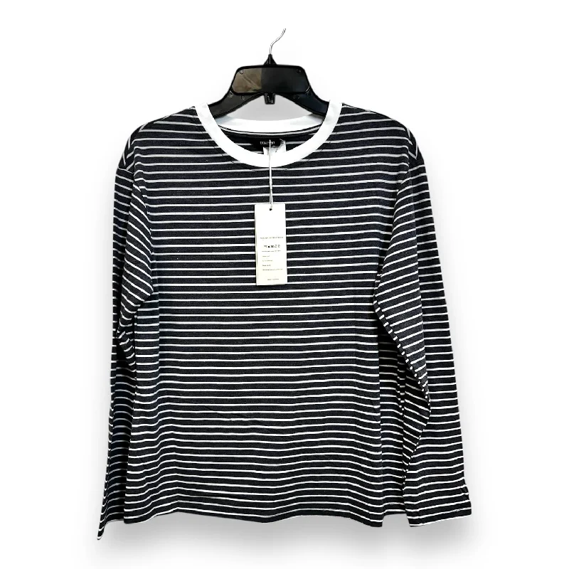 Top Long Sleeve By Cmf In Striped Pattern, Size: S