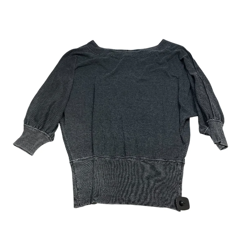 Top Long Sleeve By We The Free In Grey, Size: L